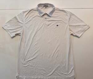 Peter Millar Contemporary Fit Polo Shirt, White, Size Large